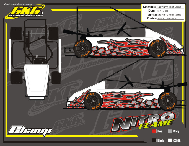 NITRO FLAME CHAMP SIDE WRAPS